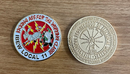 Kicking Ass For The Working Class Coin